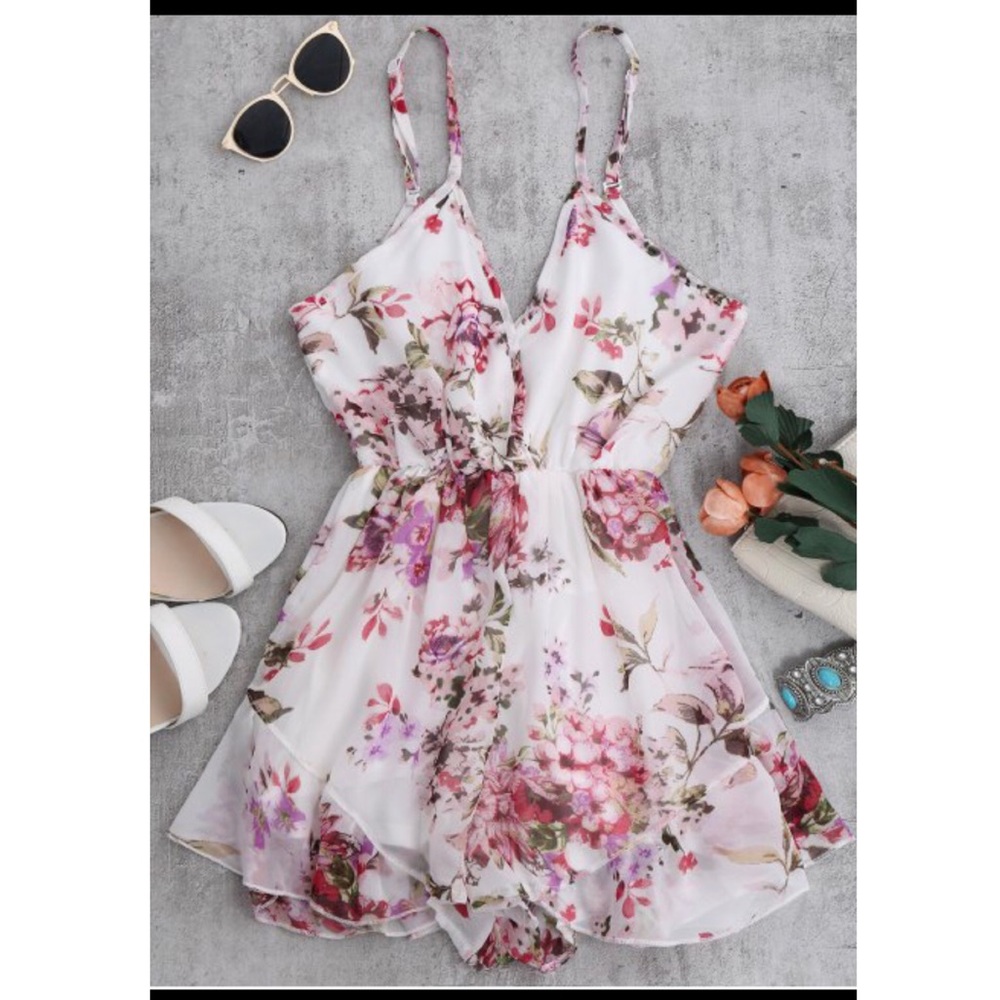 Floral Romper